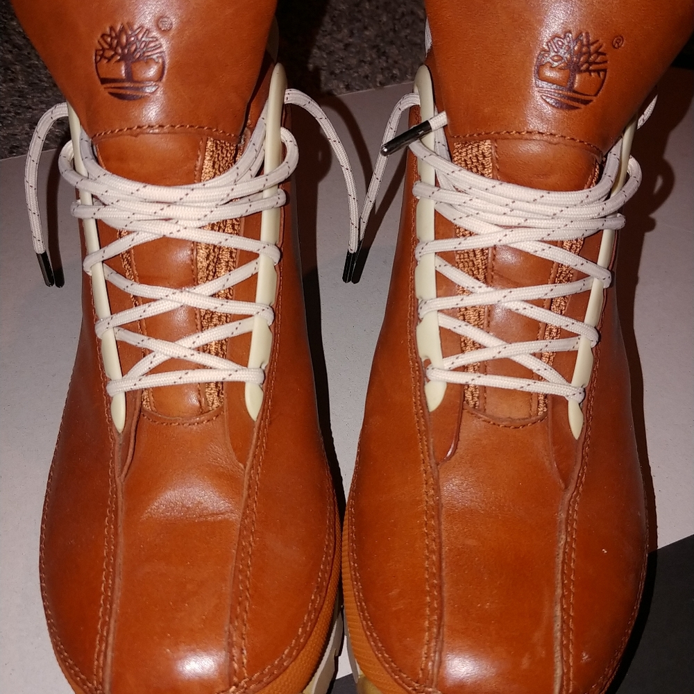 BURNT ORANGE/ CREAM WOMEN'S TIMBERLAND
